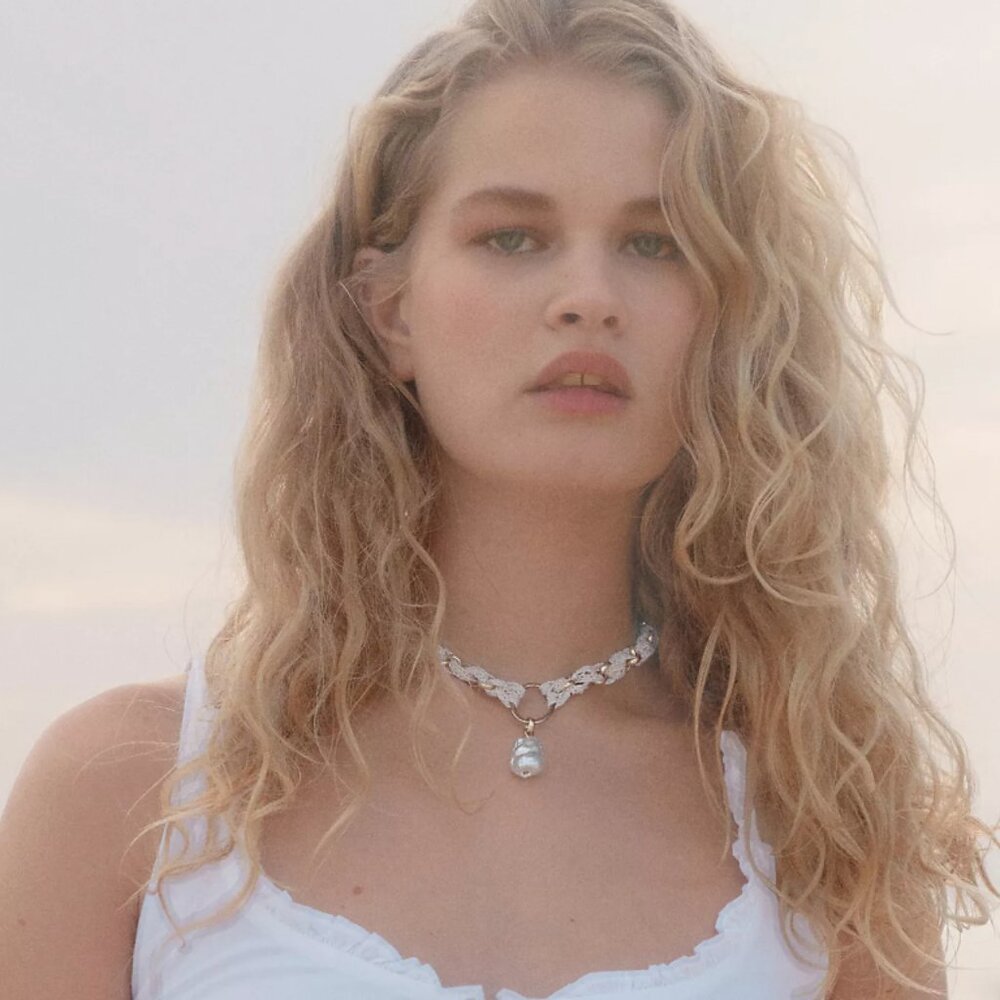 Fab for Festivals! Free People Just a Dream Necklace - Ivory - Layering Necklace